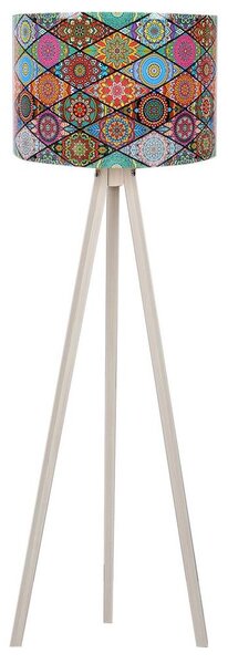 Lampada da terra AYD 1xE27/60W/230V multicolore/beige
