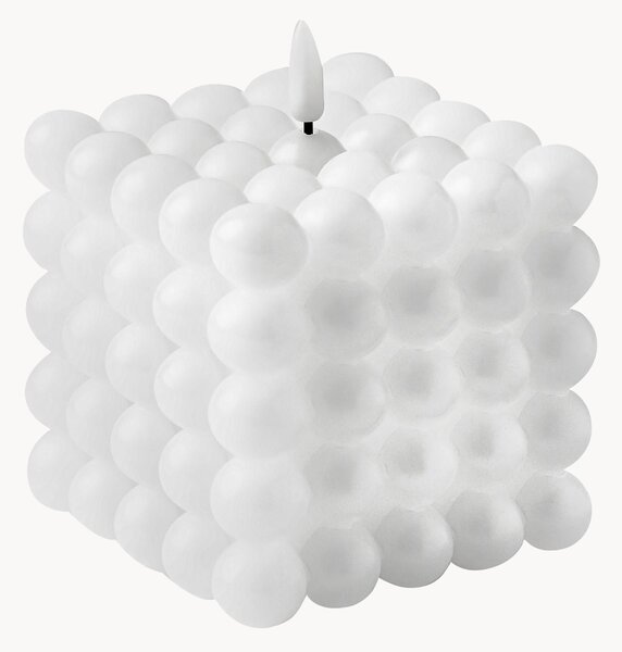 Candela a LED a batteria con funzione tremolante Mamo, Alt. 13 cm