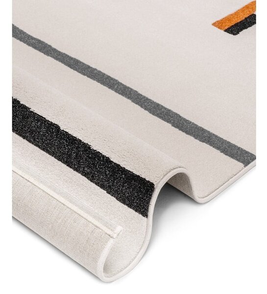 Tappeto arancione/color crema 80x150 cm Linea – Universal