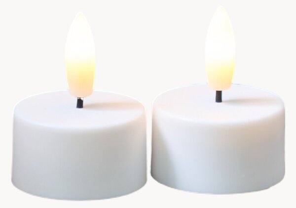 Set di 2 candele a LED con batteria ricaricabile Sille