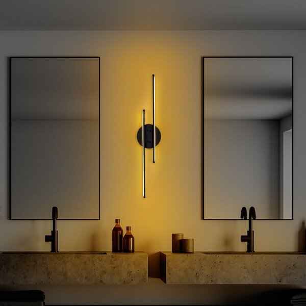 Lampada da parete LED nera Umut – Opviq lights