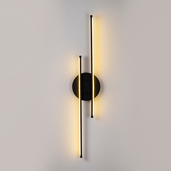 Lampada da parete LED nera Umut – Opviq lights