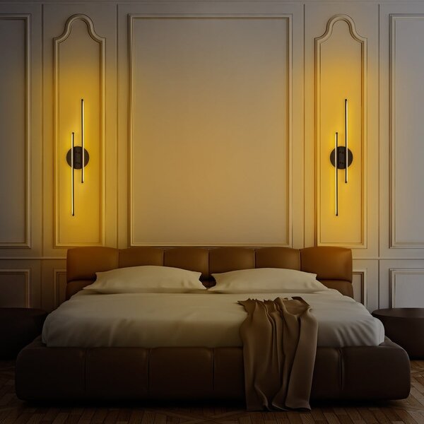Lampada da parete LED nera Umut – Opviq lights