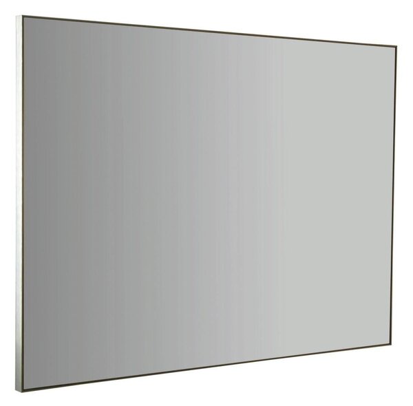 Specchio non luminoso bagno rettangolare Profilo L 80 x H 60 cm