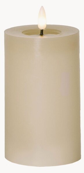 Candela a LED a blocco con fiamma Flow Pillar