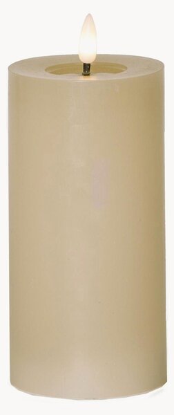 Candela a LED a blocco con fiamma Flow Pillar