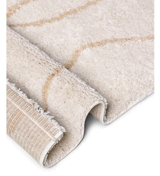 Tappeto color crema 160x230 cm Routa – Universal