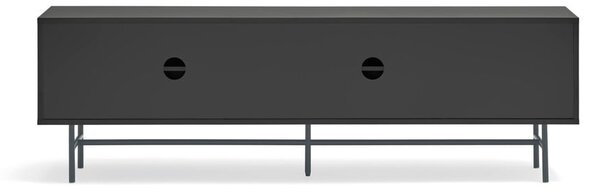 Tavolo TV nero-antracite 180x56 cm Nube - Teulat