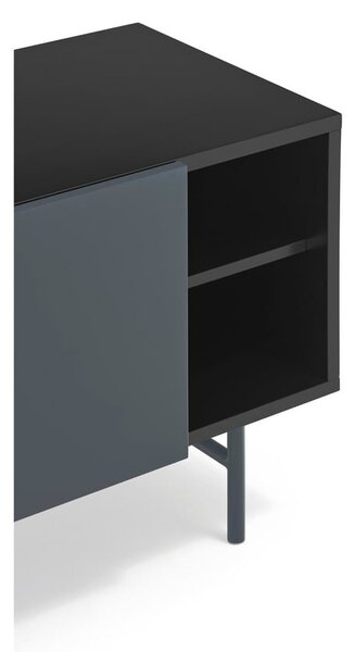 Tavolo TV nero-antracite 180x56 cm Nube - Teulat