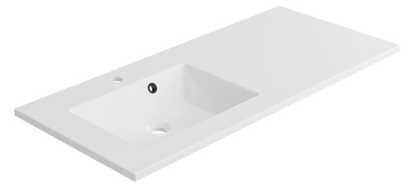 Base per la vasca rettangolare Neo L 106 x P 48.5 x H 11.2 cm in resina bianco