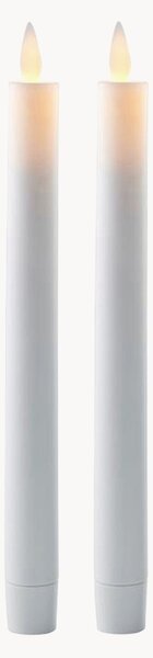 Set di 2 candele a LED ricaricabili Sara