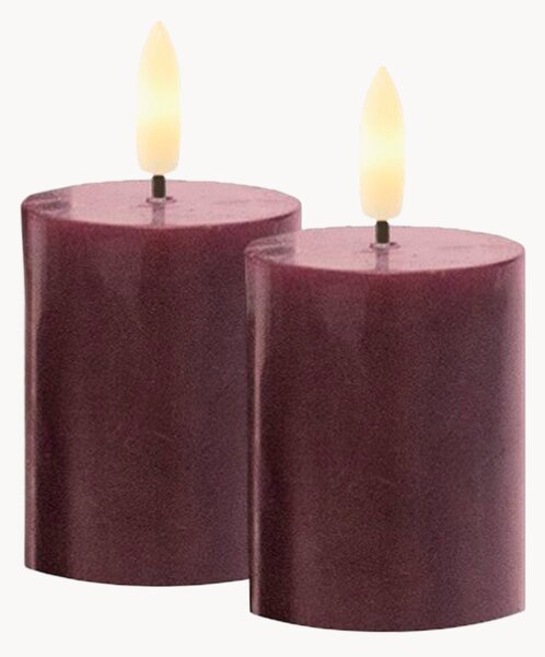 Set di 2 candele a LED ricaricabili Sille Mini
