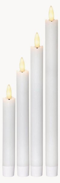 Set di 4 candele a bastoncino a LED Flame