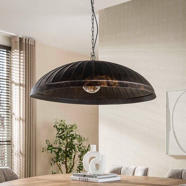 ZIJLSTRA Lampada a sospensione Guard, dimmerabile, Marrone / Ruggine, Soggiorno / Sala da pranzo, Metallo, Campagna / Rustiche, Lampada a sospensione