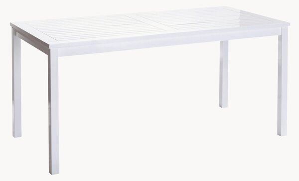 Tavolo da giardino in mogano fatto a mano Sofiero, 165 x 80 cm