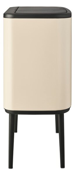 Bidone in acciaio beige touch per raccolta differenziata 33 l Bo Touch Bin - Brabantia