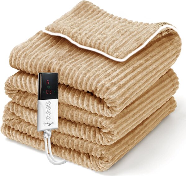 Coperta elettrica HAMAR beige 160 x 130 cm