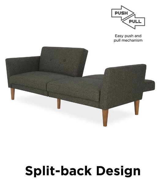 Divano letto grigio 205 cm Regal - Novogratz