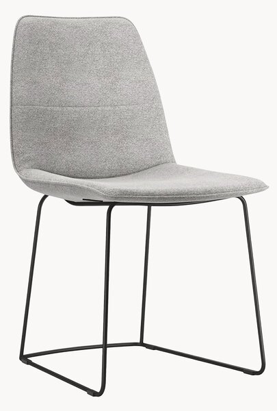 Sedia imbottita freistil117, grigio segnale