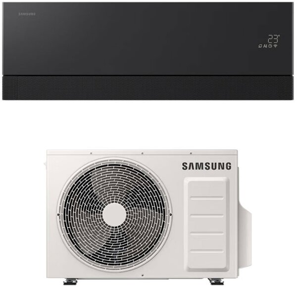 Samsung Climatizzatore 9000 btu Inverter Monosplit Condizionatore con Pompa di Calore Gas R32 Wi-Fi Classe A+++/A++ (Unit Interna + Unit Esterna)