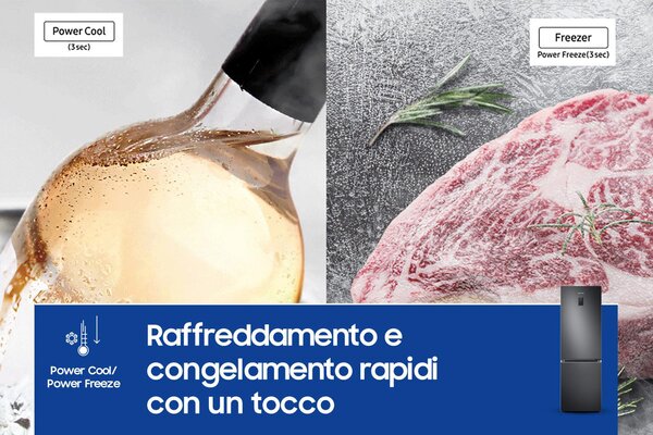 Samsung Frigorifero Combinato No Frost Capacit 344 Litri Classe energetica C colore Grafite - RB34C775CB1