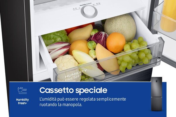 Samsung Frigorifero Combinato No Frost Capacit 344 Litri Classe energetica C colore Grafite - RB34C775CB1