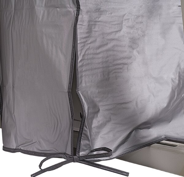 VECAMCO Telo di copertura per unit esterna condizionatore 84 x 64 x 34 cm colore Grigio - 119015