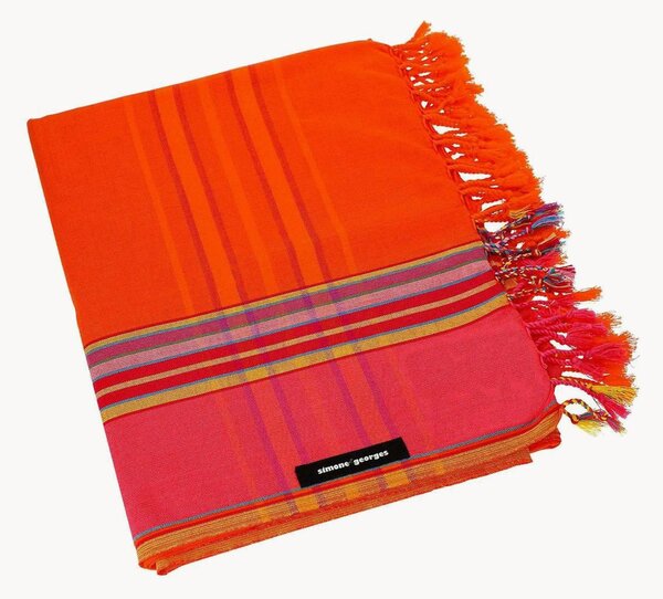 Coperta da picnic in cotone fatta a mano Macouba