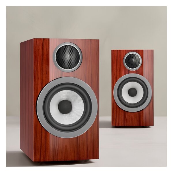 Bowers & Wilkins 707 S3 Prestige Edition Santos Gloss Coppia Casse Scaffale 100W 2vie T2,5 W13 BassReflex