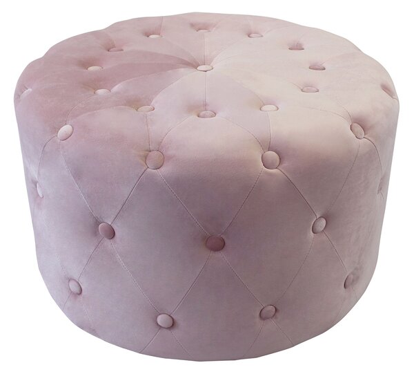 AURA - pouf rotondo in velluto