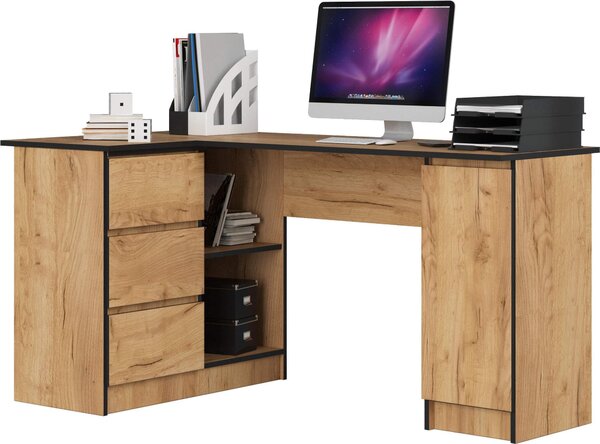 Scrivania Angolare B20 CLP 155 cm Porta Sinistra Db Craft