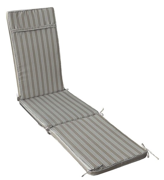 STRAND - cuscino sdraio con doppia cucitura idrorepellente a righe