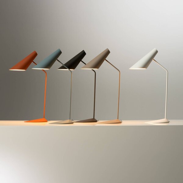 Vibia Lampada da tavolo I.Cono, dimmerabile, Marrone / Ruggine, Soggiorno / Sala da pranzo, Plastica, Design, Lampada da tavolo