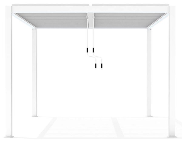 NIMBUS - pergola bioclimatica in alluminio 4x4