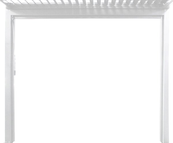 Laterale in PVC per lato da 3 m pergola bioclimatica