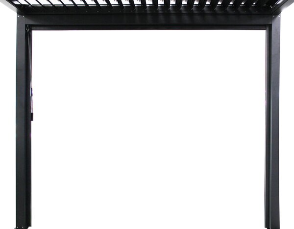 Laterale in PVC per lato da 3 m pergola bioclimatica