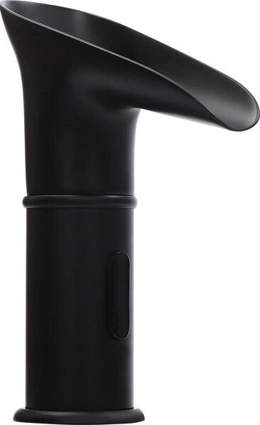 Rubinetto con sensore - Rubinetto per lavabo - Senza contatto con sensore IR - Montaggio a vista - Corpo in metallo - Nucleo della valvola in ottone - Bocca a cascata - Nero