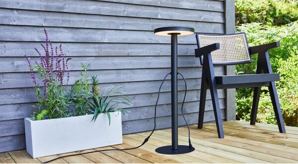 Markslöjd 108173 - Lampada da esterno LED GARDEN24 LED/5W/24V 96 cm IP44 nera