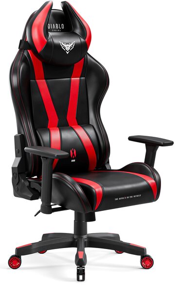 Sedia da gaming Diablo X-Horn 2.0 King Size: nero-rosso