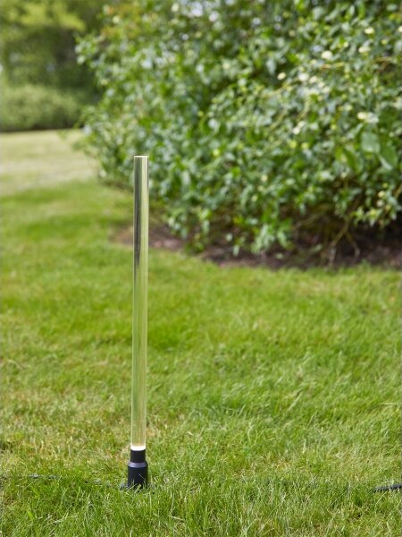Markslöjd 107719 - Lampada da esterno LED GARDEN24 LED/3W/24V 66 cm IP44 nero/trasparente