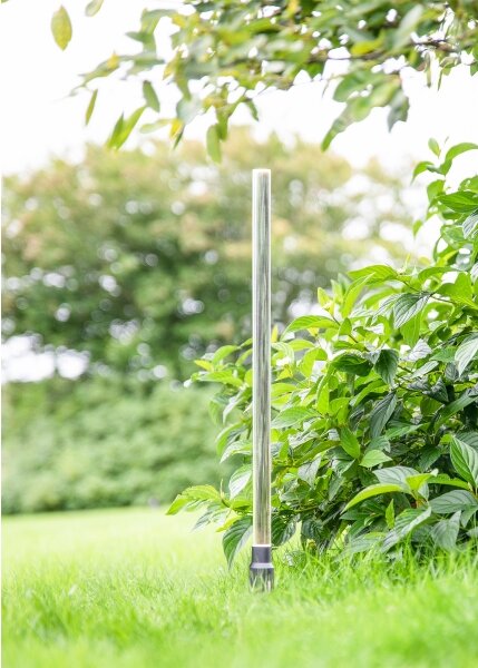Markslöjd 107719 - Lampada da esterno LED GARDEN24 LED/3W/24V 66 cm IP44 nero/trasparente