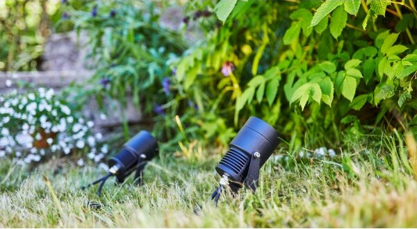 Markslöjd 107291 - Lampada da esterno LED GARDEN24 LED/15W/24V IP44 nera