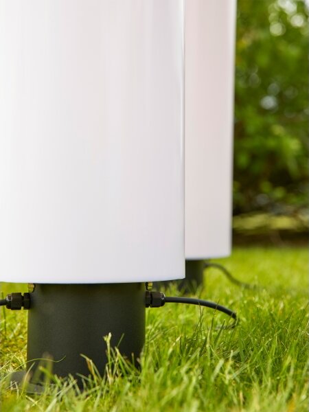 Markslöjd 107986 - Lampada da esterno a LED GARDEN24, 20W/24V, 110 cm, IP44, nero