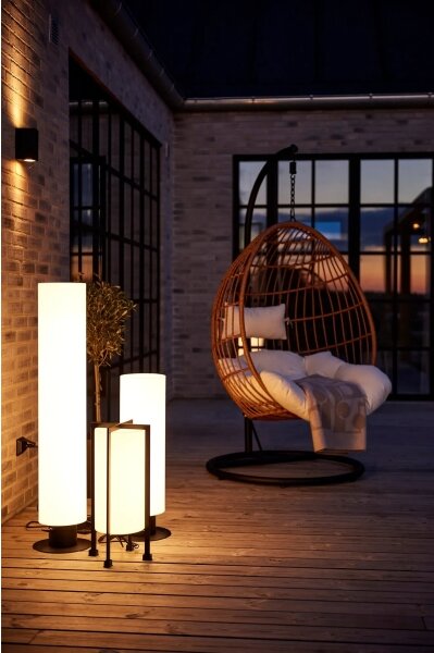 Markslöjd 107987 - Lampada da esterno a LED GARDEN24 LED/6W/24V 54 cm IP44 nero