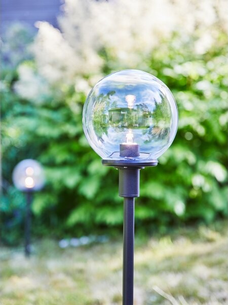 Markslöjd 107283 - Lampada LED da esterno GARDEN24 LED/3W/24V 81 cm IP44 nero/trasparente
