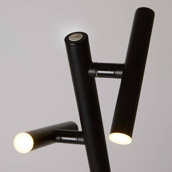 Searchlight Lampada da terra a LED Stehlampe, dimmerabile, Nero, Soggiorno / Sala da pranzo, Metallo, Moderno, Lampada LED da terra