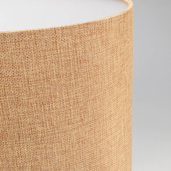 KARE Lampada da tavolo di design Nature Flame, Legno chiaro, Soggiorno / Sala da pranzo, Legno, Design, Lampada da tavolo