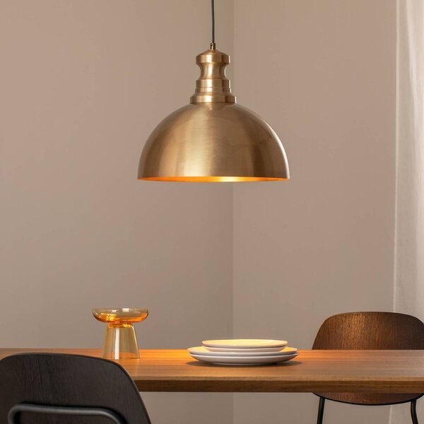 Lampada a sospensione Berceste Opviq, dimmerabile, Ottone / Oro, Soggiorno / Sala da pranzo, Metallo, Moderno, Lampada a sospensione