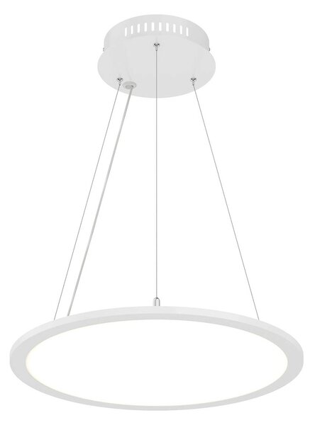 Prios Palino LED a sospensione, 50 cm, in bianco