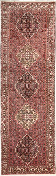Tappeto Bidjar Persia Geometrico Rosso Blu Scuro 77x248 Cm